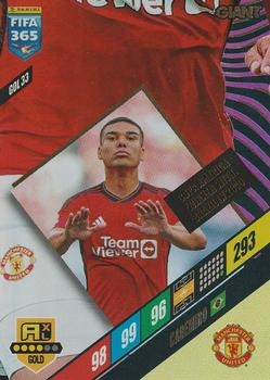 Adrenalyn XL 365 2024 GOL33 Casemiro Panini