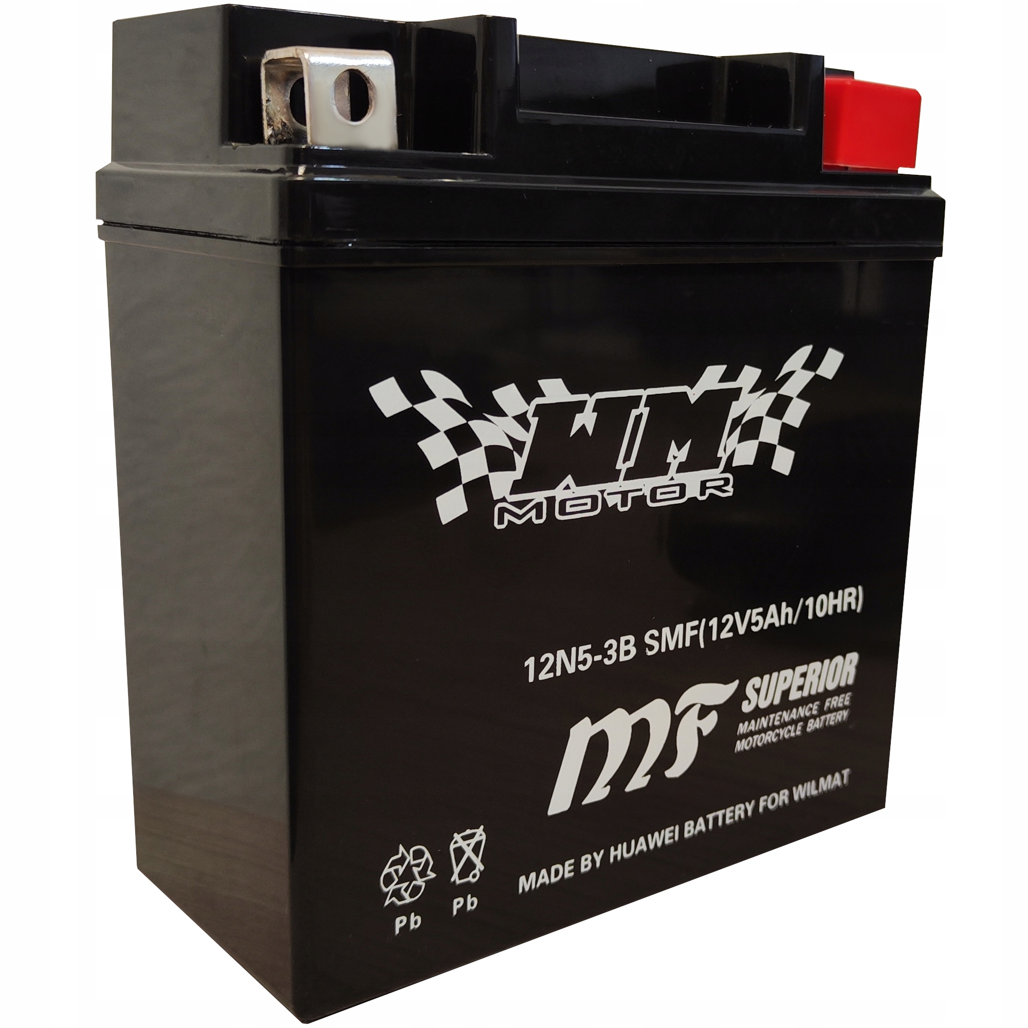 

Akumulator 12V 5Ah 12N5 Żel Skuter Motocykl Romet