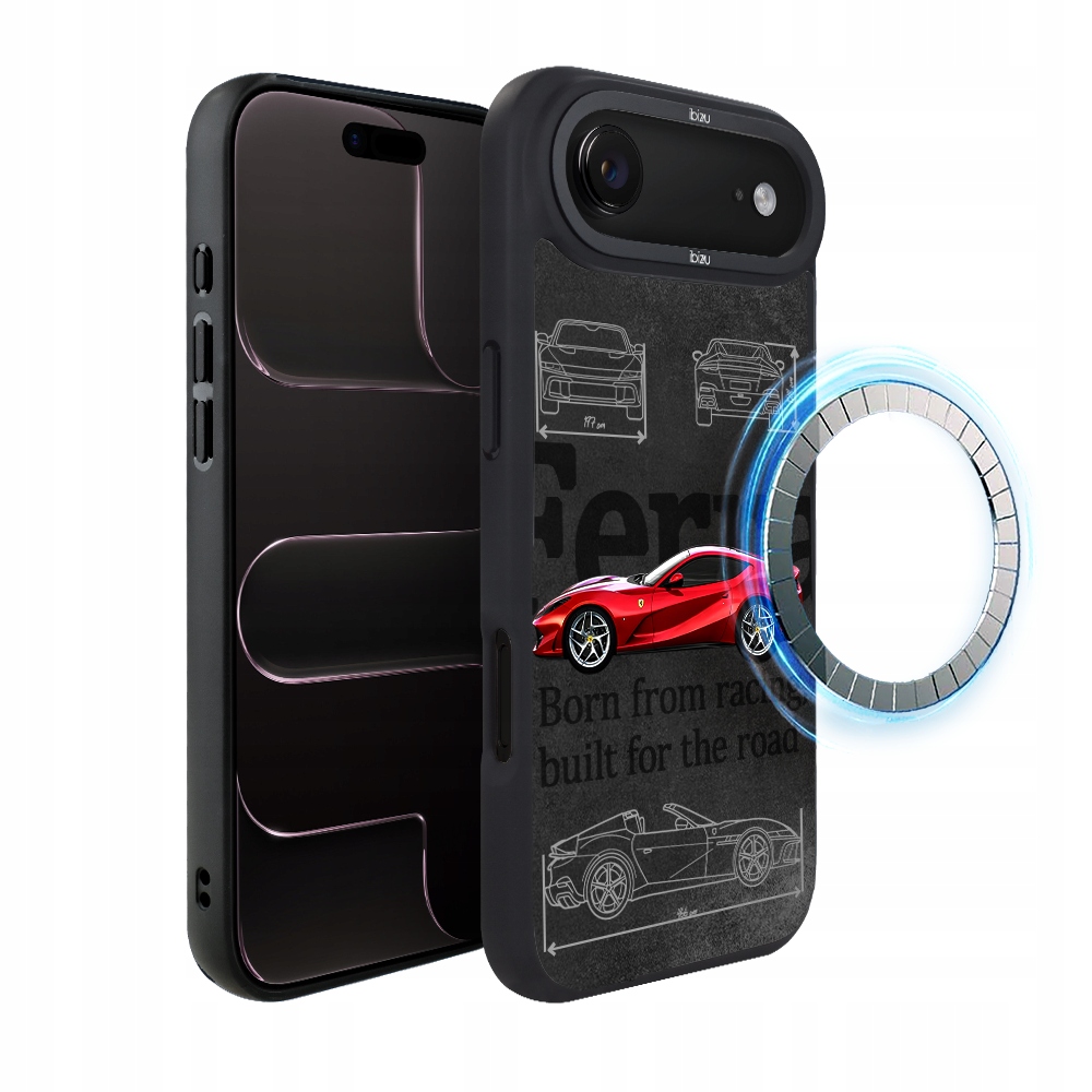 Matný Pouzdro pro iPhone Air Ibizu DropGuard s MagSafe, TechDrive, 812 Superfast