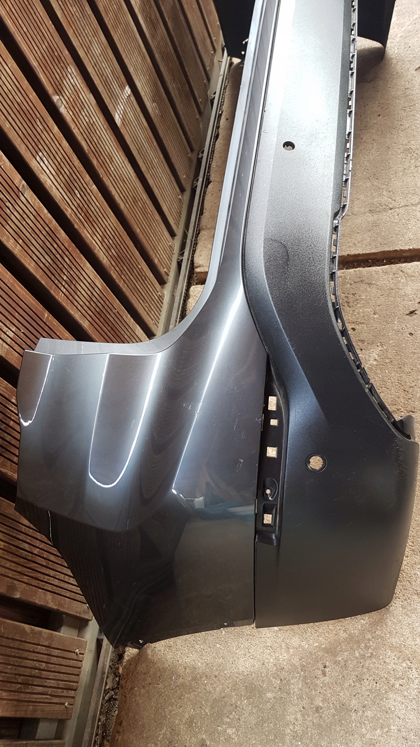 Paraurti posteriore BMW X1 F48 PDC ATLANTIC GRAU 7355271
