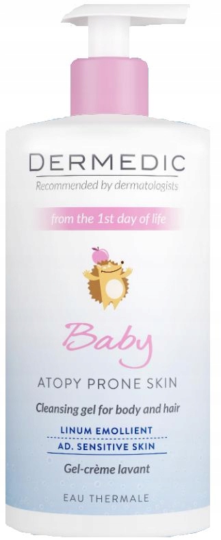 DERMEDIC LINUM BABY ŻEL DO MYCIA ATOPIA 500ml termin 30-09-2024