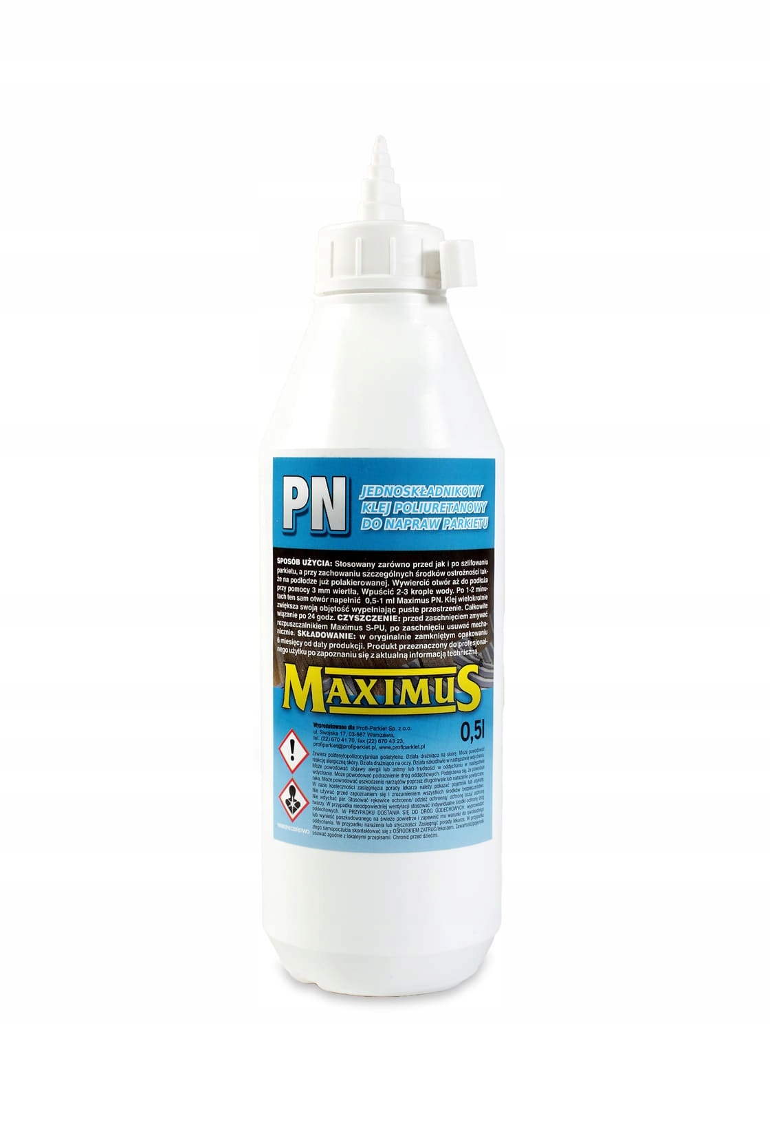 

Maximus Pn 0,5L klej naprawczy do parkietu