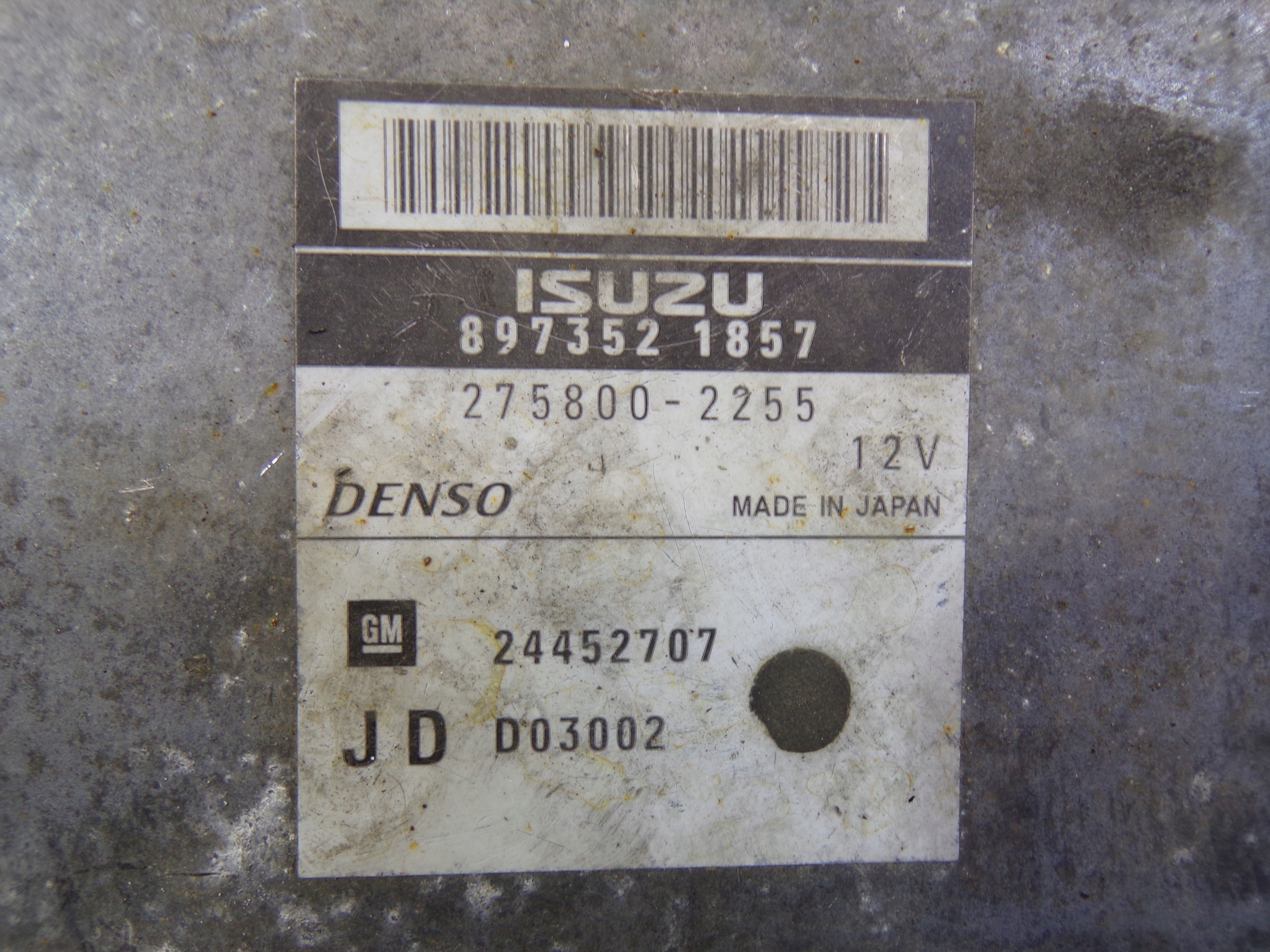 running board STARTOWY OPEL VECTRA C 3.0d 897352-1857