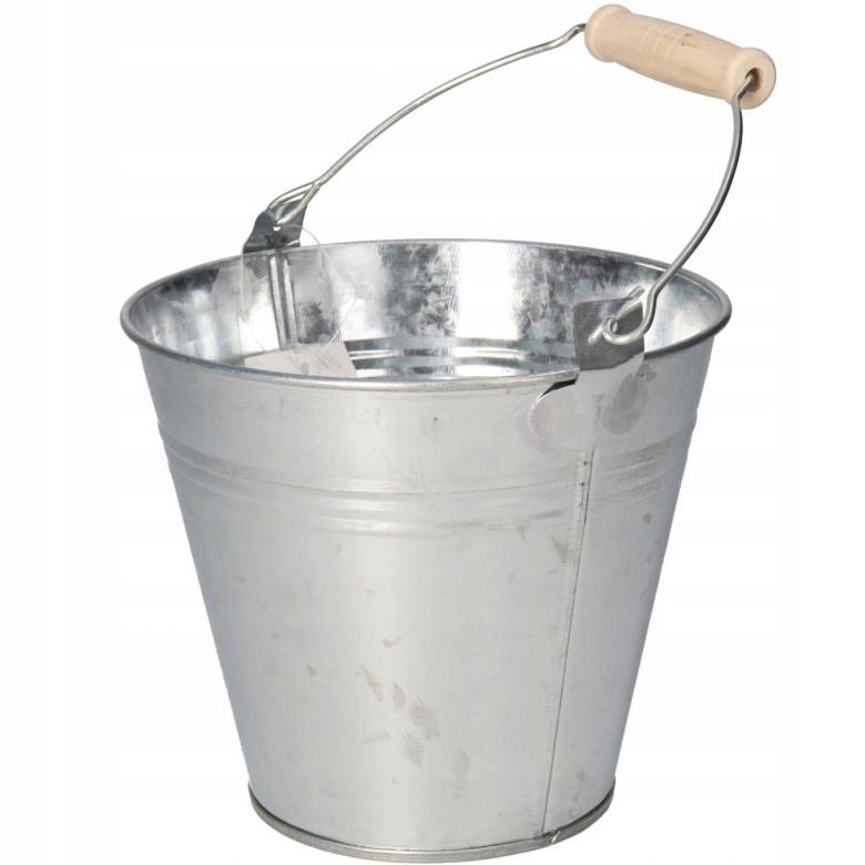 

Wiaderko Metalowe Ocynkowane Doniczka Osłonka 11cm