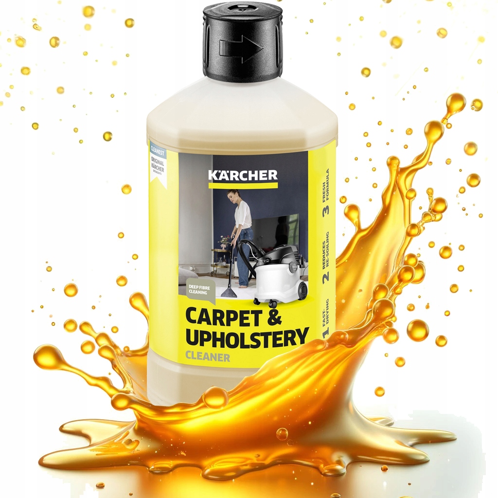 ŚRODEK DO PRANIA DYWANÓW TAPICERKI KARCHER PŁYN KONCENTRAT PIORĄCY 1L PRO EAN (GTIN) 4039784712669