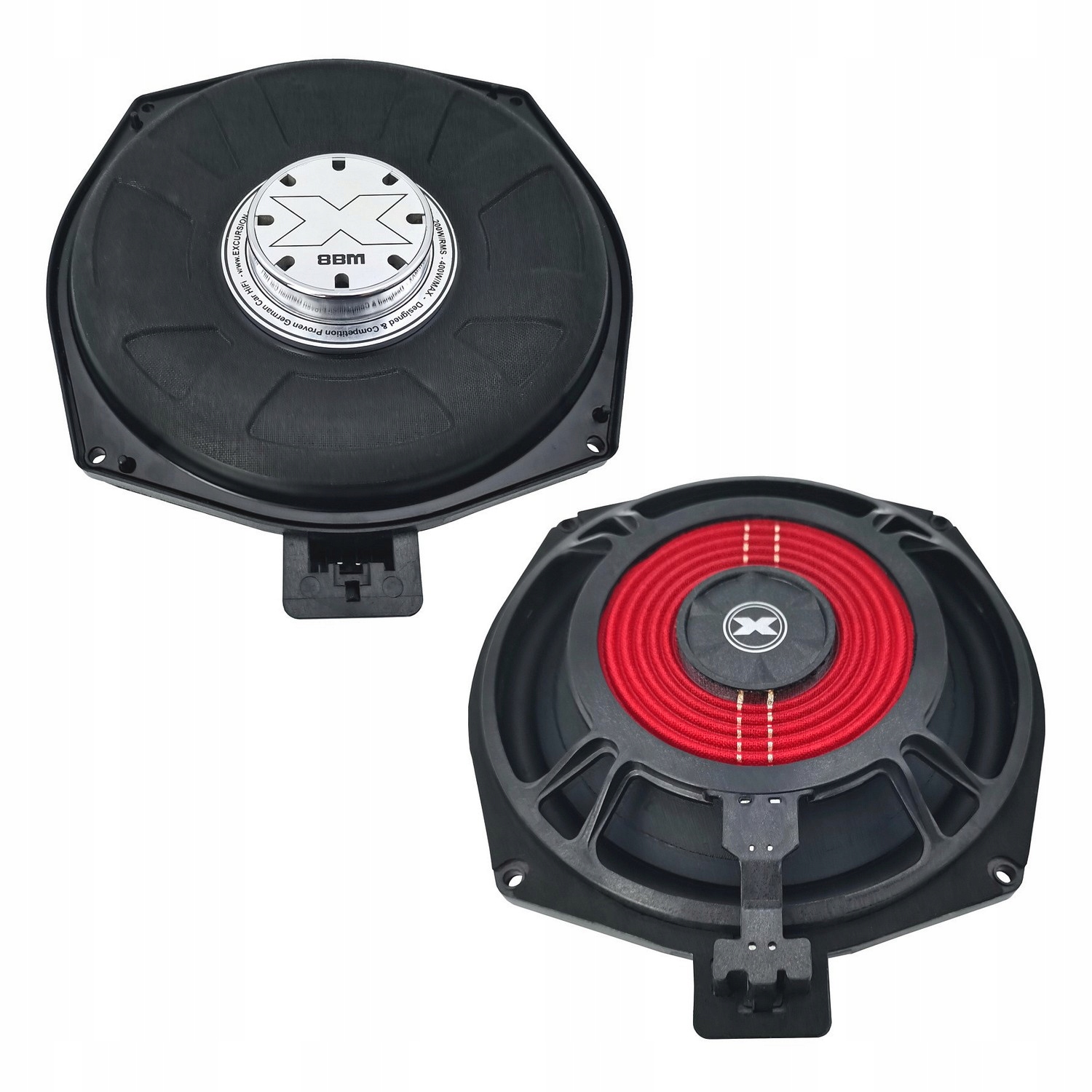 Exursion PX-8 Bm woofery pod fotel 200mm do Bmw Mini 200W Rms