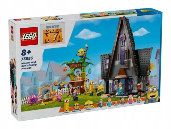 Lego 75583 Minions Mimoni Rodinná Rezidence Gru A Mimoňů
