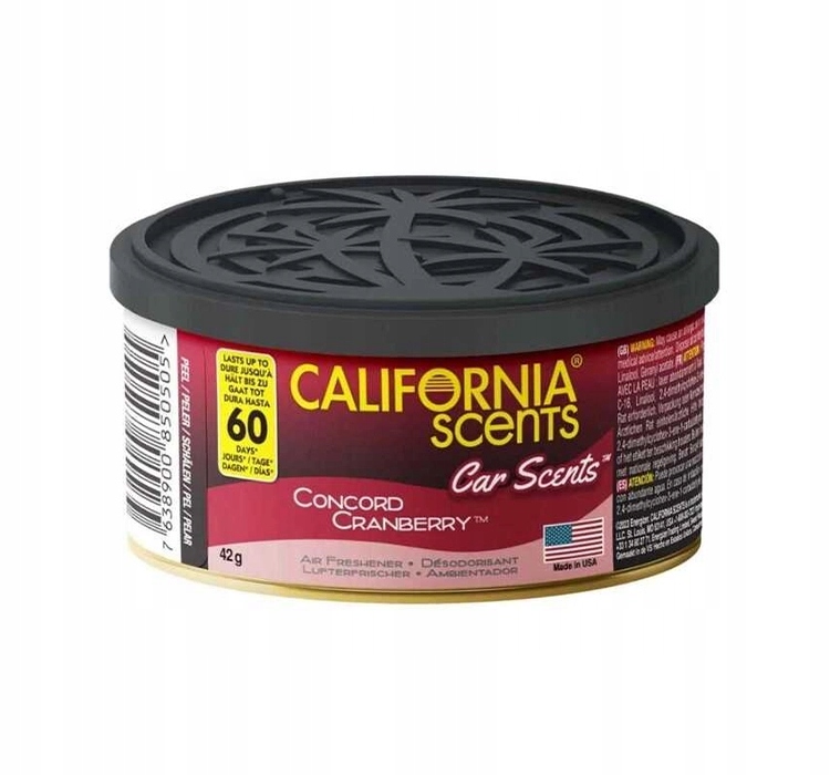California Car Scents Concord Cranberry