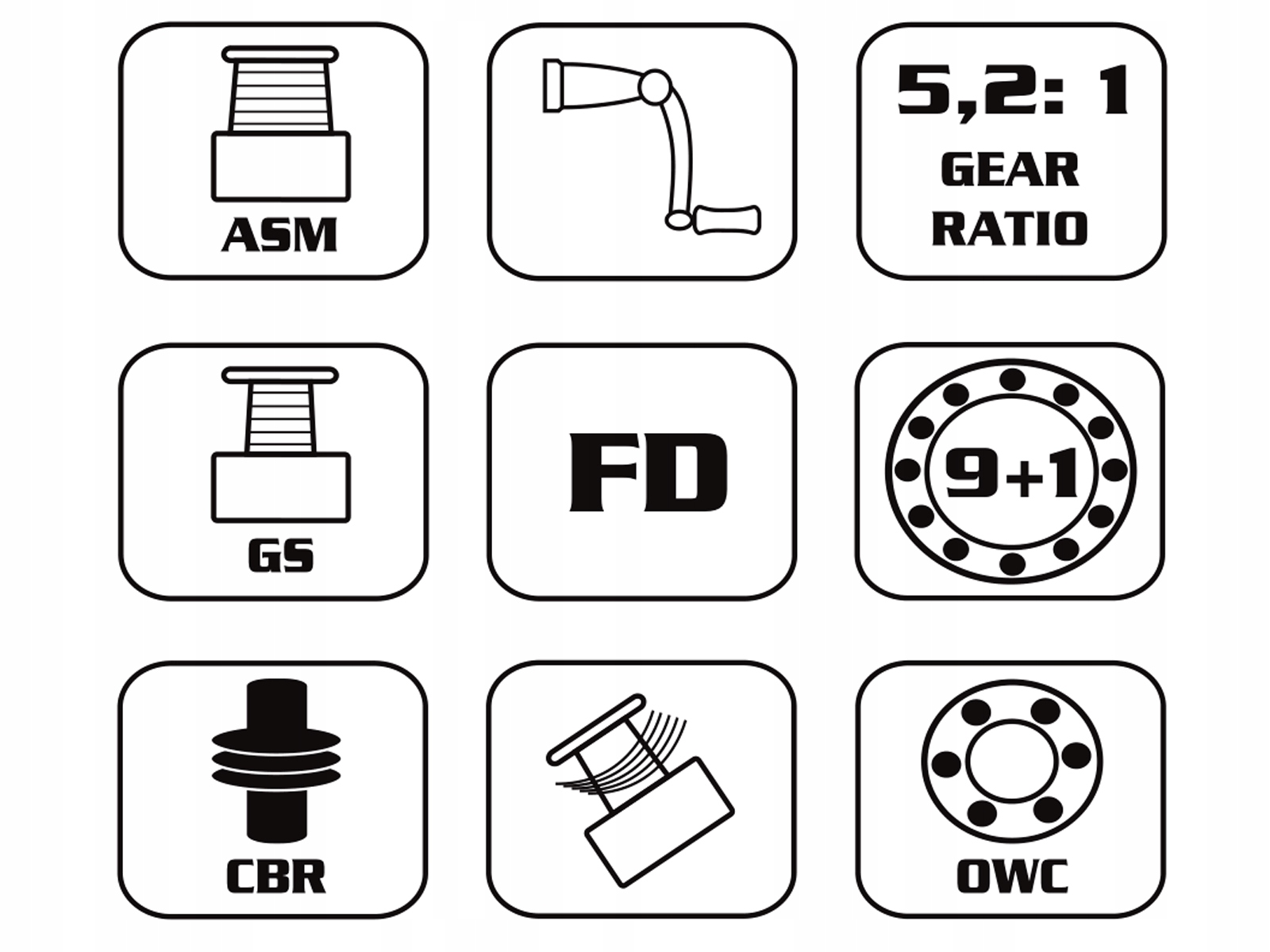 SPINNINGOWY KOŁOWROTEK MISTRALL AMUNDSON FD 3000 Rozmiar 3000