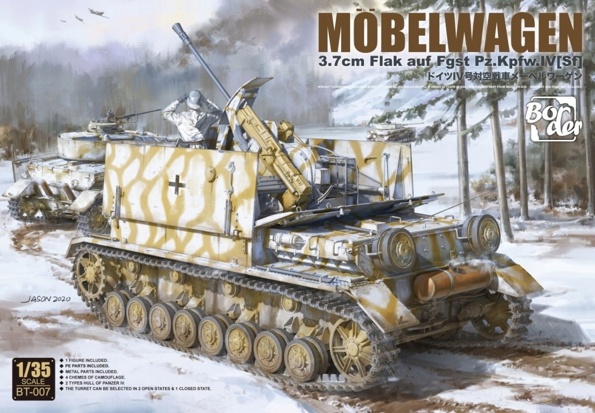 Border BT-007 Möbelwagen Pz.Kpfw. IV (Sf) 1/35