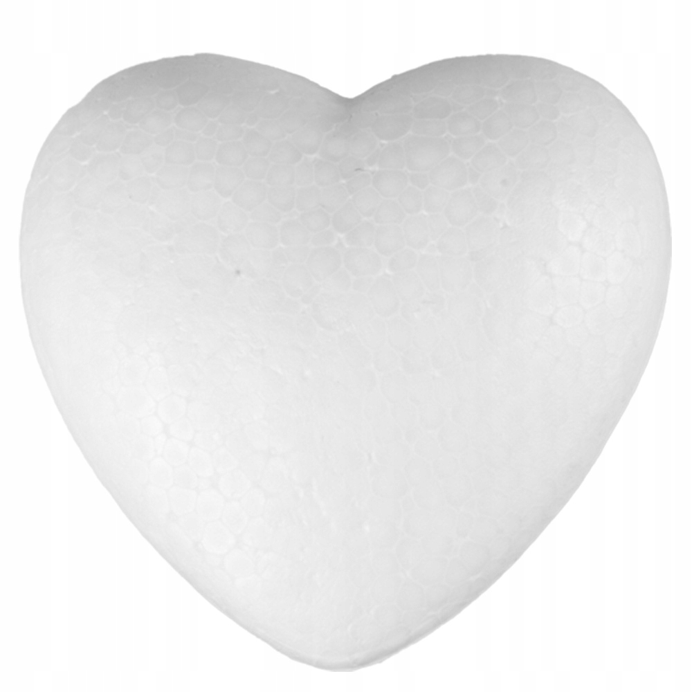 SERCE SERDUSZKO STYROPIANOWE 8 cm do ozdabiania