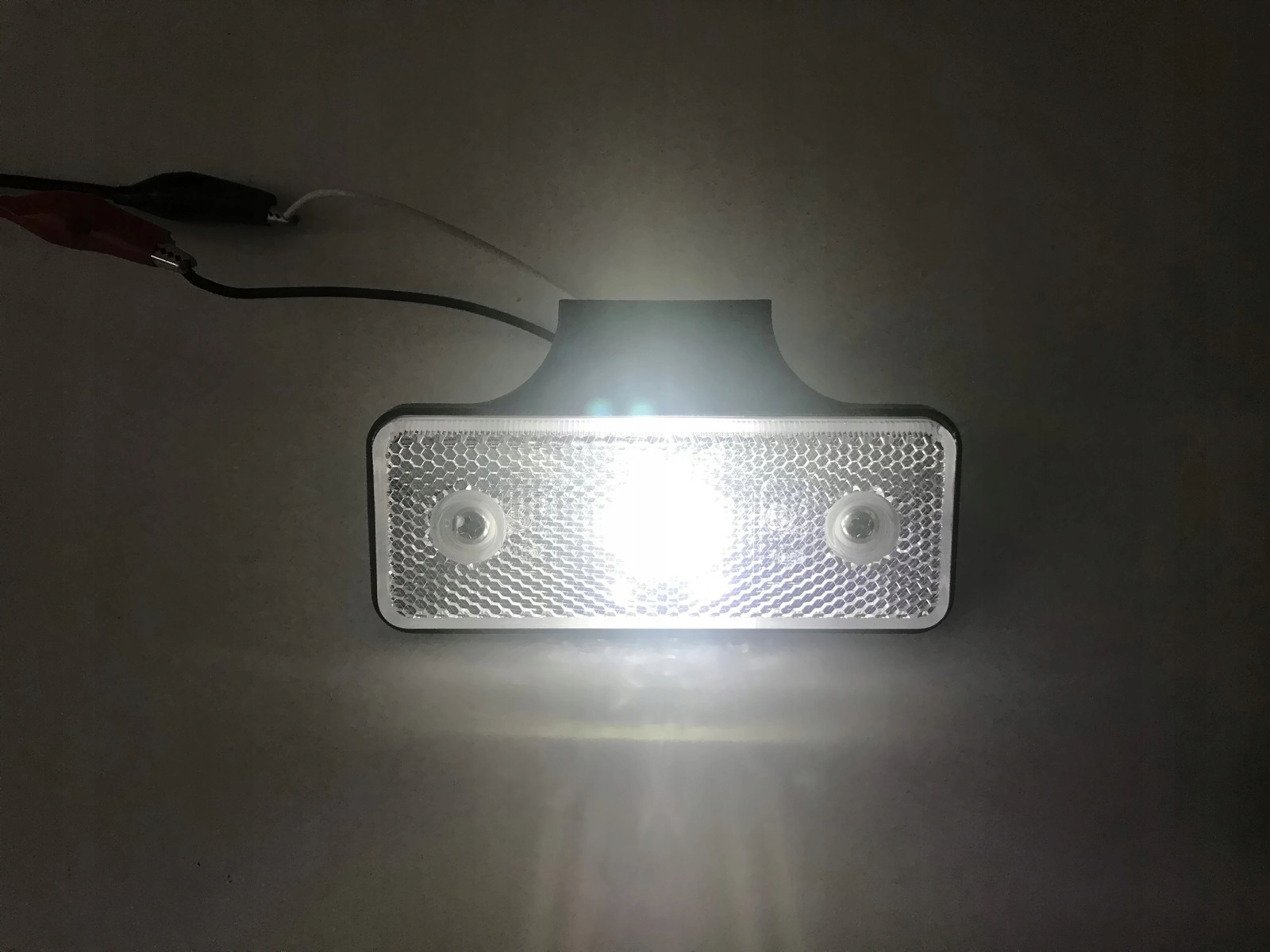 OBRYSÓWKA LED BIAŁA LAMPA OBRYSOWA DIODOWA 12V 24V Kolor biały