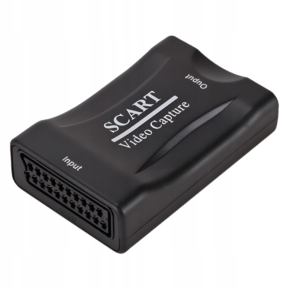 Grabber Adapter Konwerter obrazu i dźwięku z SCART / EURO do USB Marka SwiatKabli