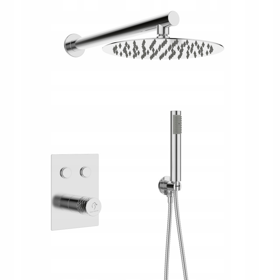 Podomietkový sprchovací set Sea-Horse Ove Chrom