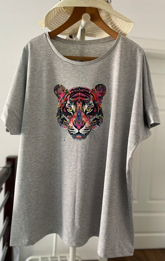 Krásná originální Halenka Polsko Size+ Nová vel 56/58 bavlna