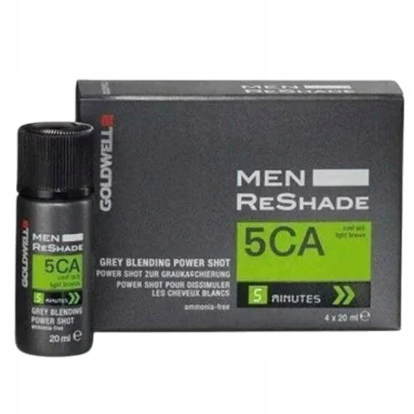 Goldwell Men ReShade 5CA Odličovač chladivý bronz 4×20 ml