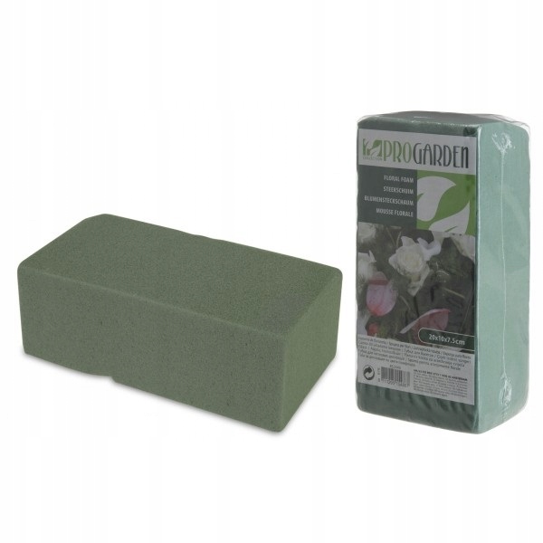 

Gąbka pianka florystyczna 20x10x7 cm 979000020
