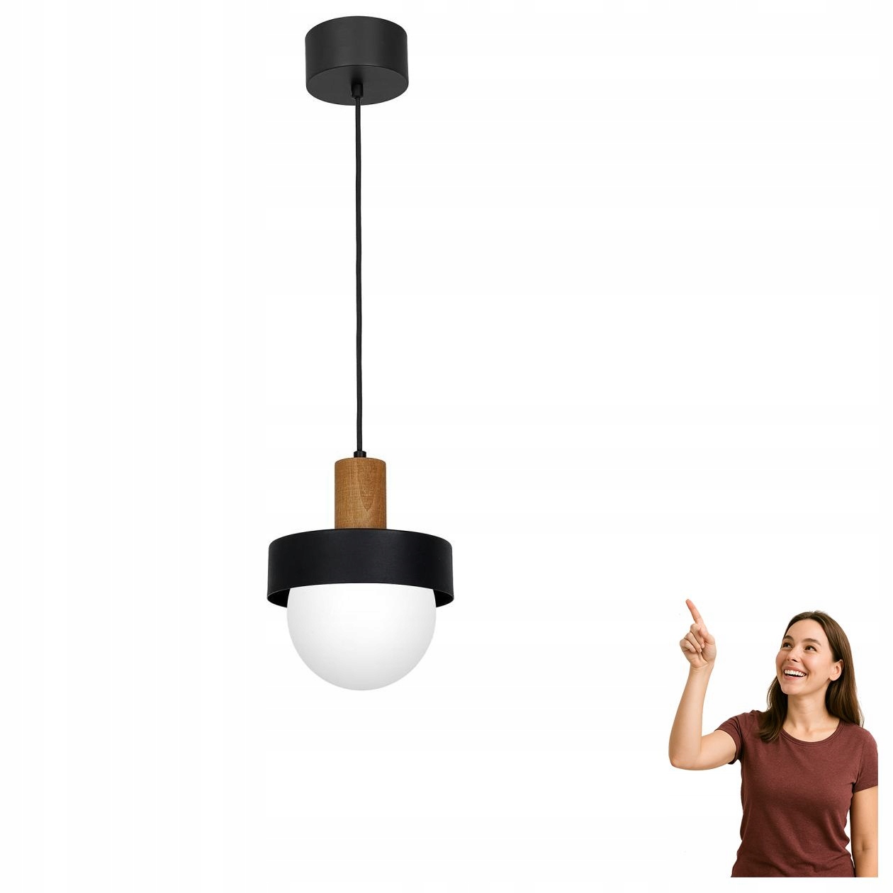 Jednotlivá závesná lampa do kuchyne Canan 4048 Luminex