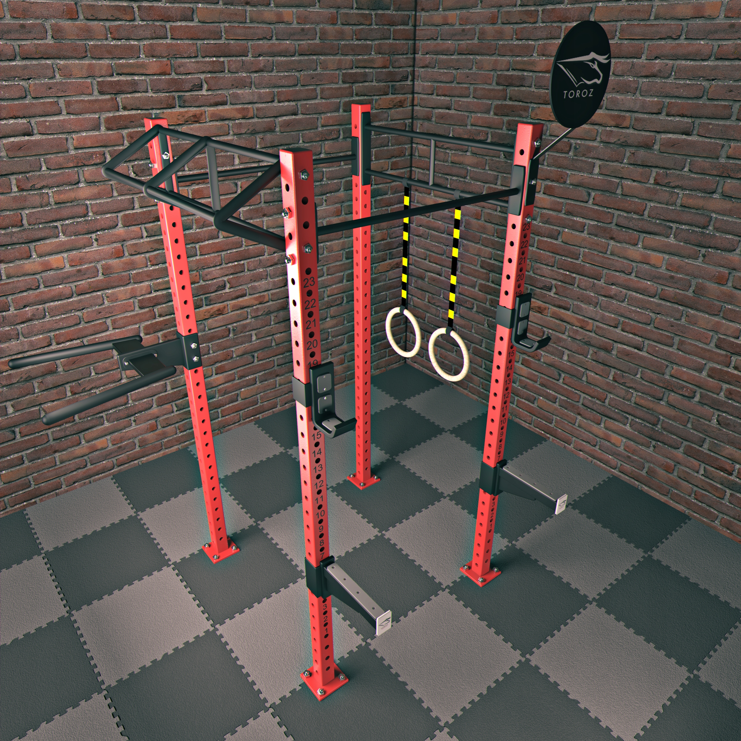 Brama CrossFit / RIG / Klatka / konstrukcja TOROZ EAN (GTIN) 5906466220424