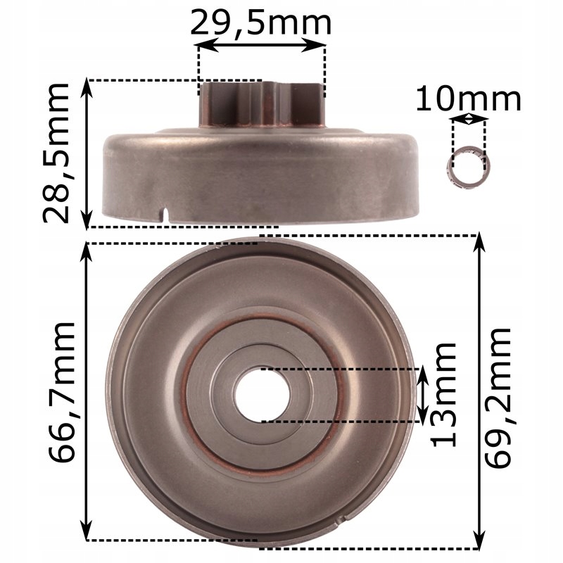 BĘBEN KOSZ SPRZĘGŁA STIHL MS170 MS180 MS230 MS250 Rodzaj bęben