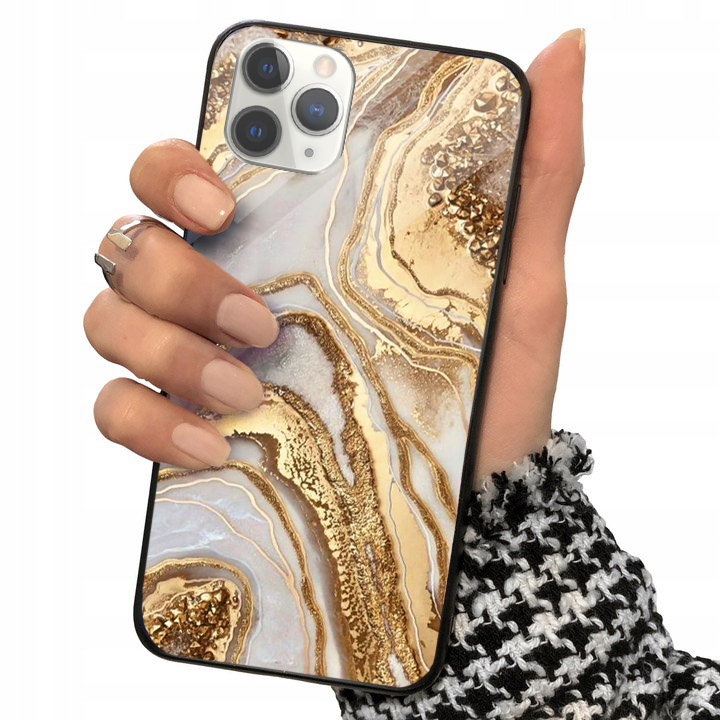 

Etui Glass Szklane do iPhone 12 / 12 Pro + Szkło