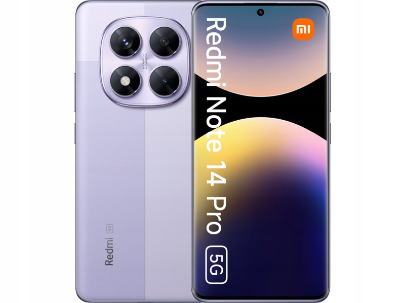 Smartfon Xiaomi Redmi Note 14 Pro 5G 8/256GB 6.67" 120Hz Fioletowy