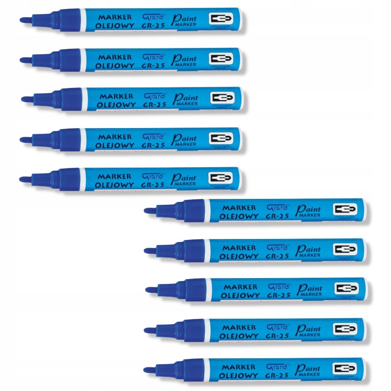 

Marker Pisak Olejowy Grand Niebieski 1,8mm 10szt
