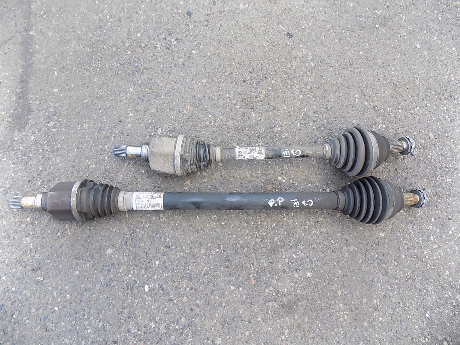 9806459180 - CITROEN C3 III полуось левый правый