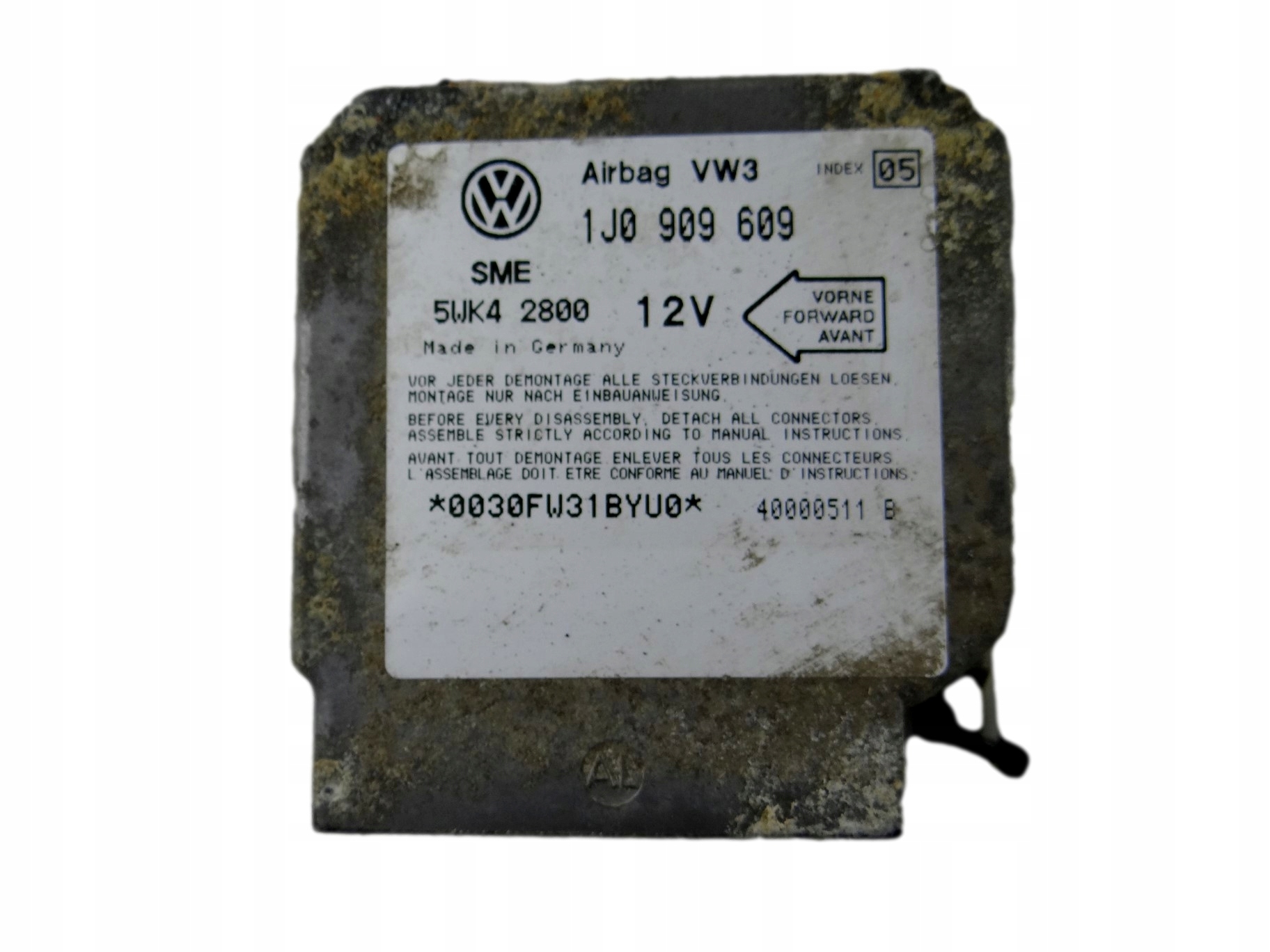 modulo SENSOR airbag SEAT CORDOBA 1J0 909 609