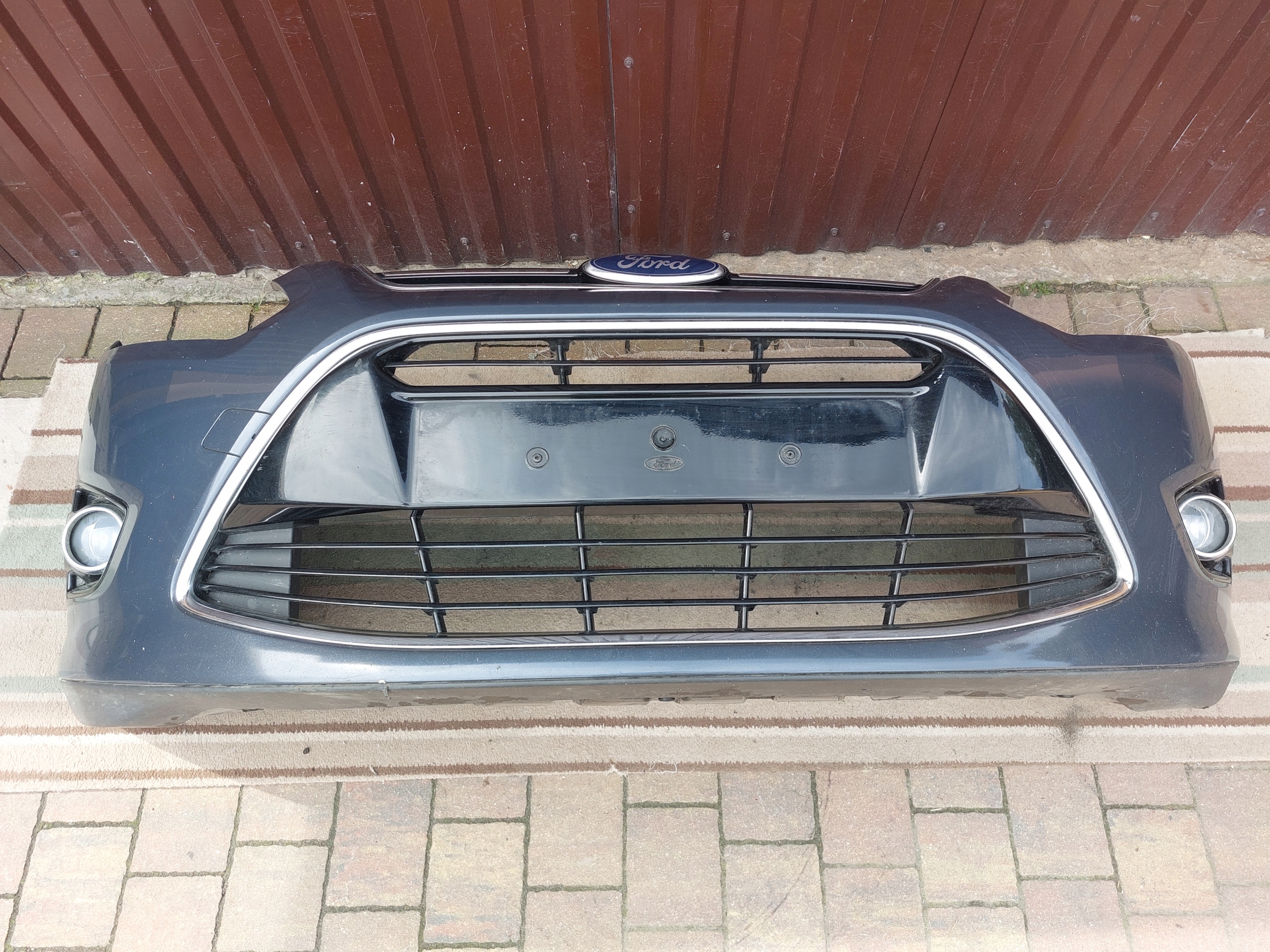 bumper front FORD C-MAX MK2 10-14r AM51-R17K757-A grey