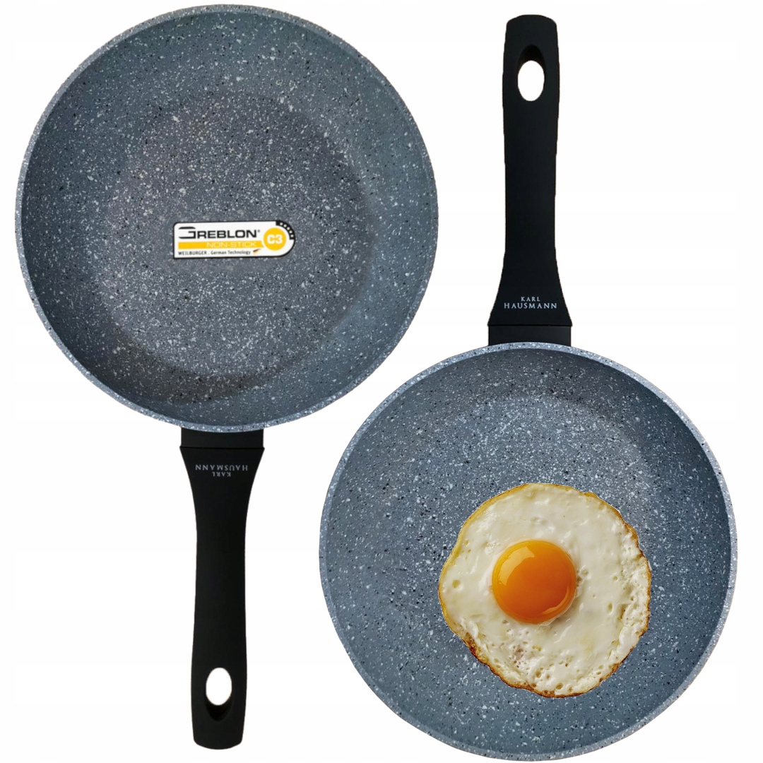 

Patelnia Granitowa 20CM Do Smażenia Indukcja Gaz
