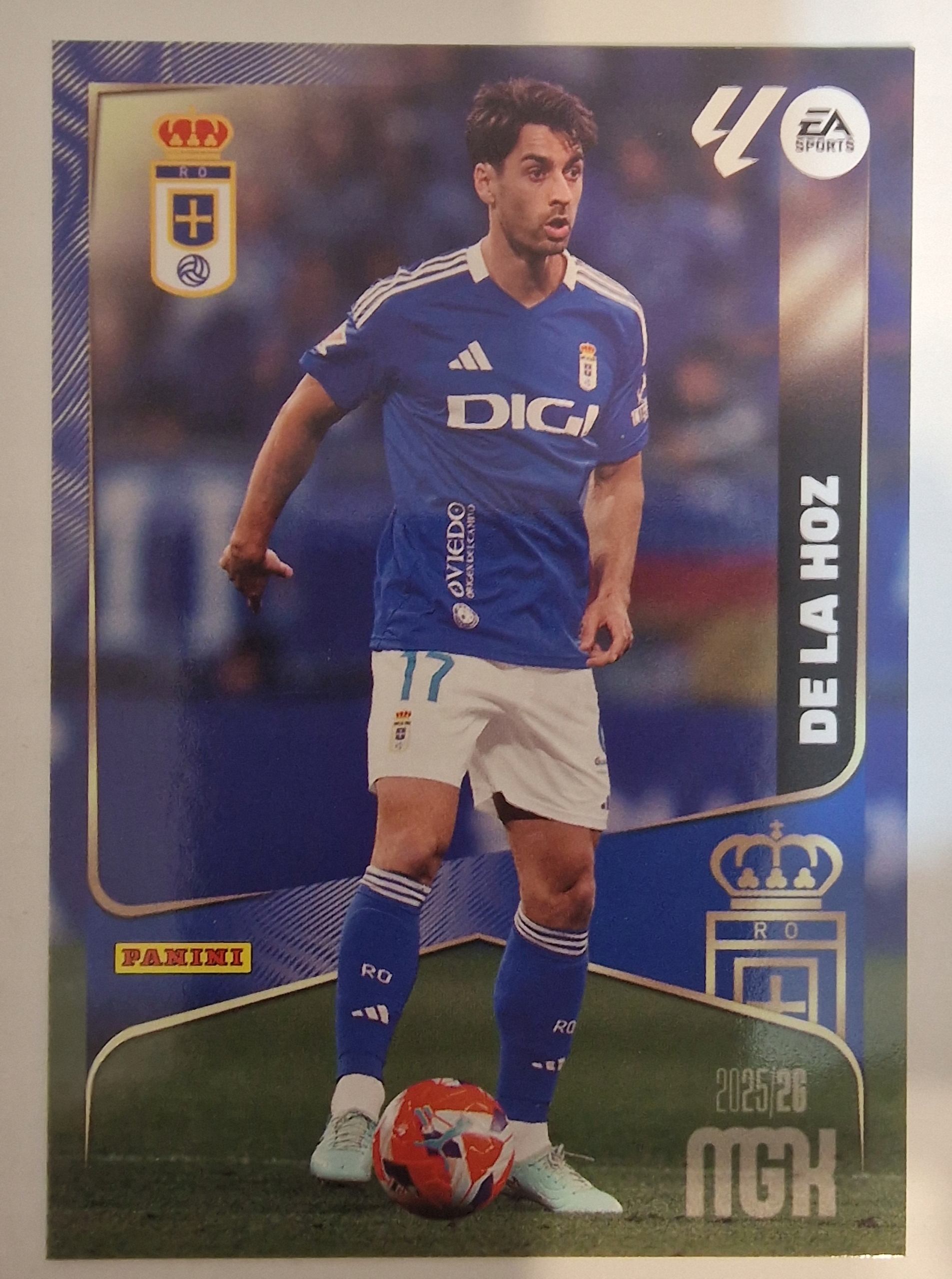 2025-26 Panini Megacracks De La Hoz Real Oviedo /b