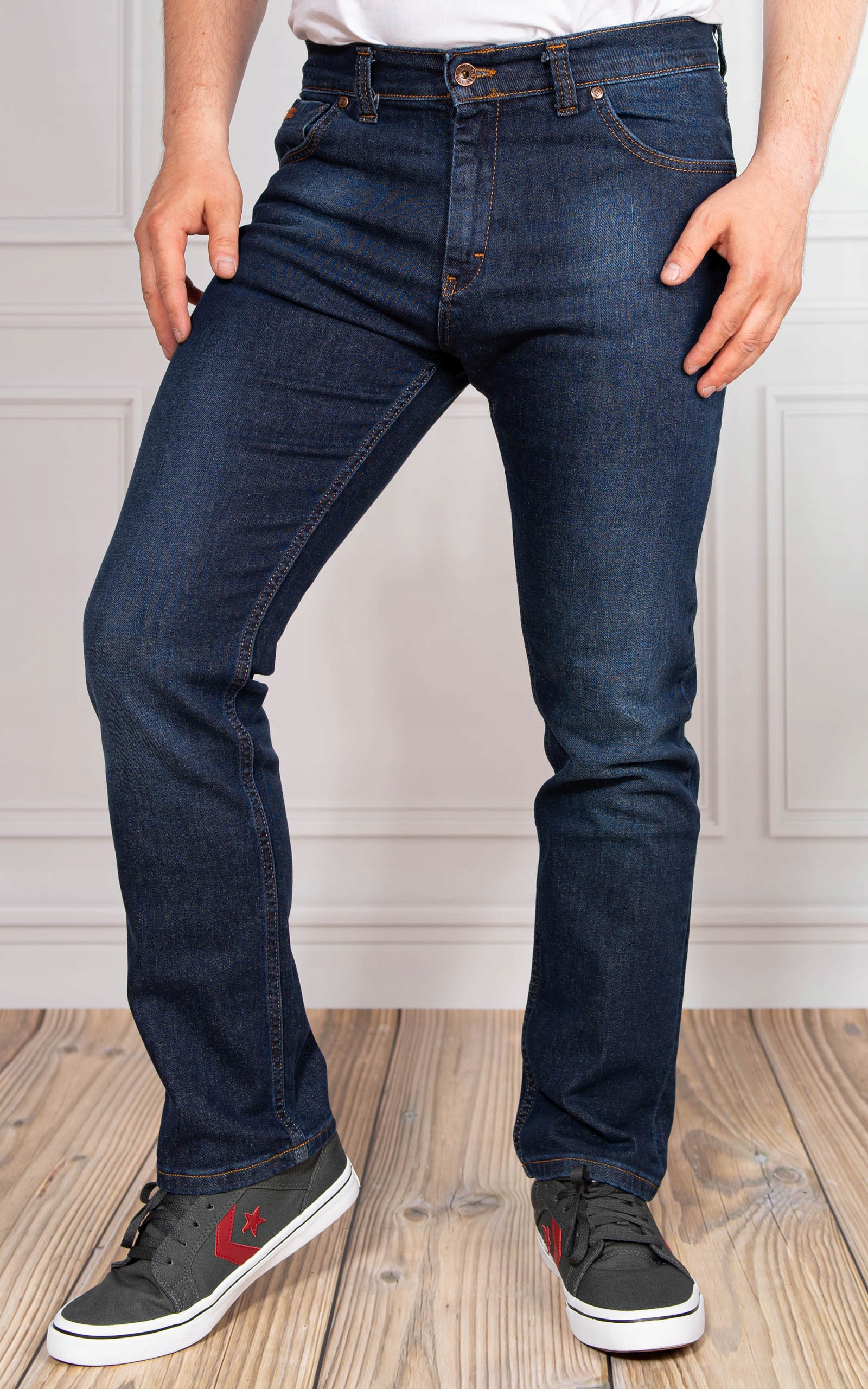 

Spodnie Męskie Vankel Jeans 626 L32 84cm