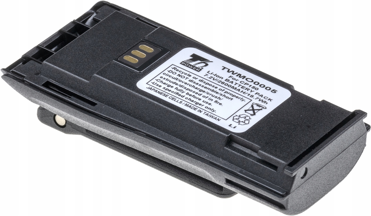 Baterie T6 Power pro ruční vysílač Motorola NNTN44