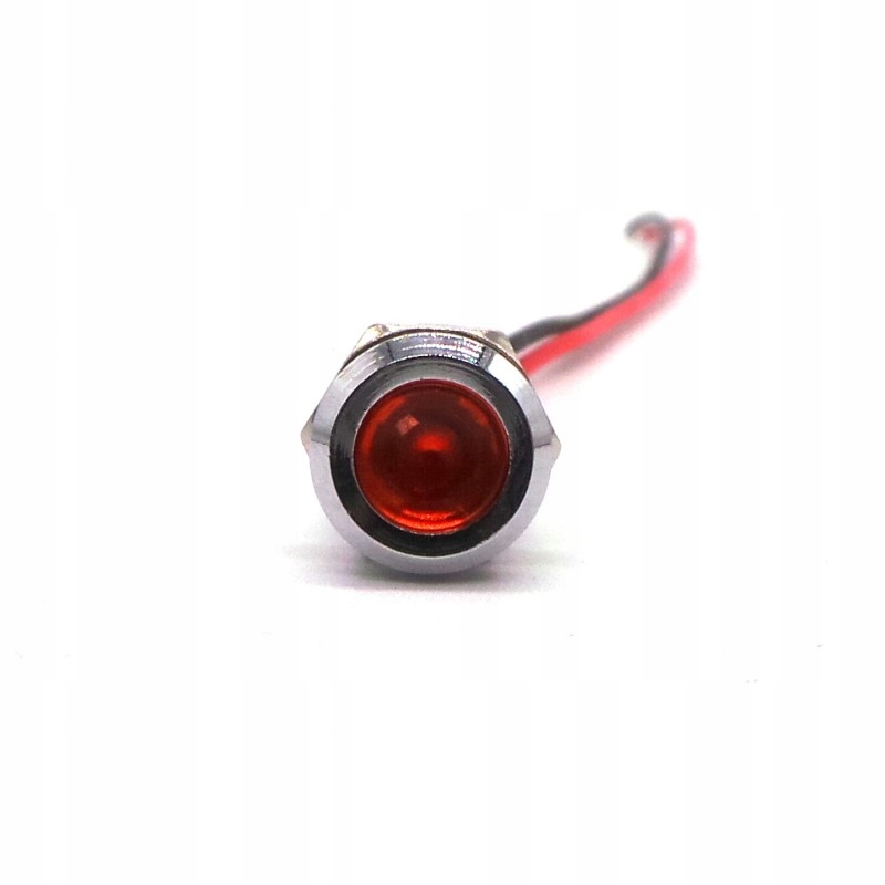 

Kontrolka Led 12V deski rozdzielczej Czerwona 12mm