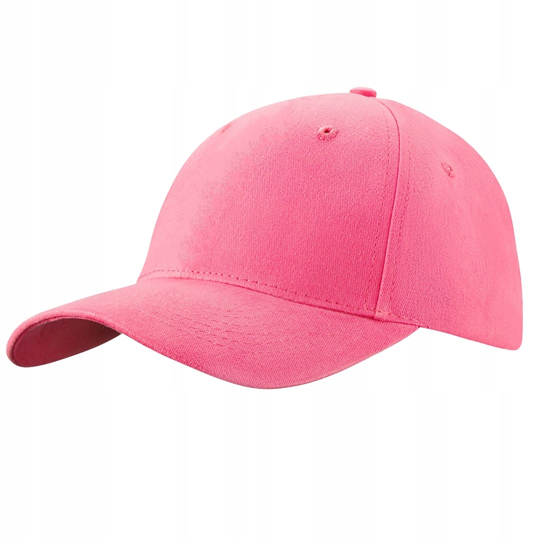 

Czapka z Daszkiem Bejzbolówka 5panel Unisix różowa