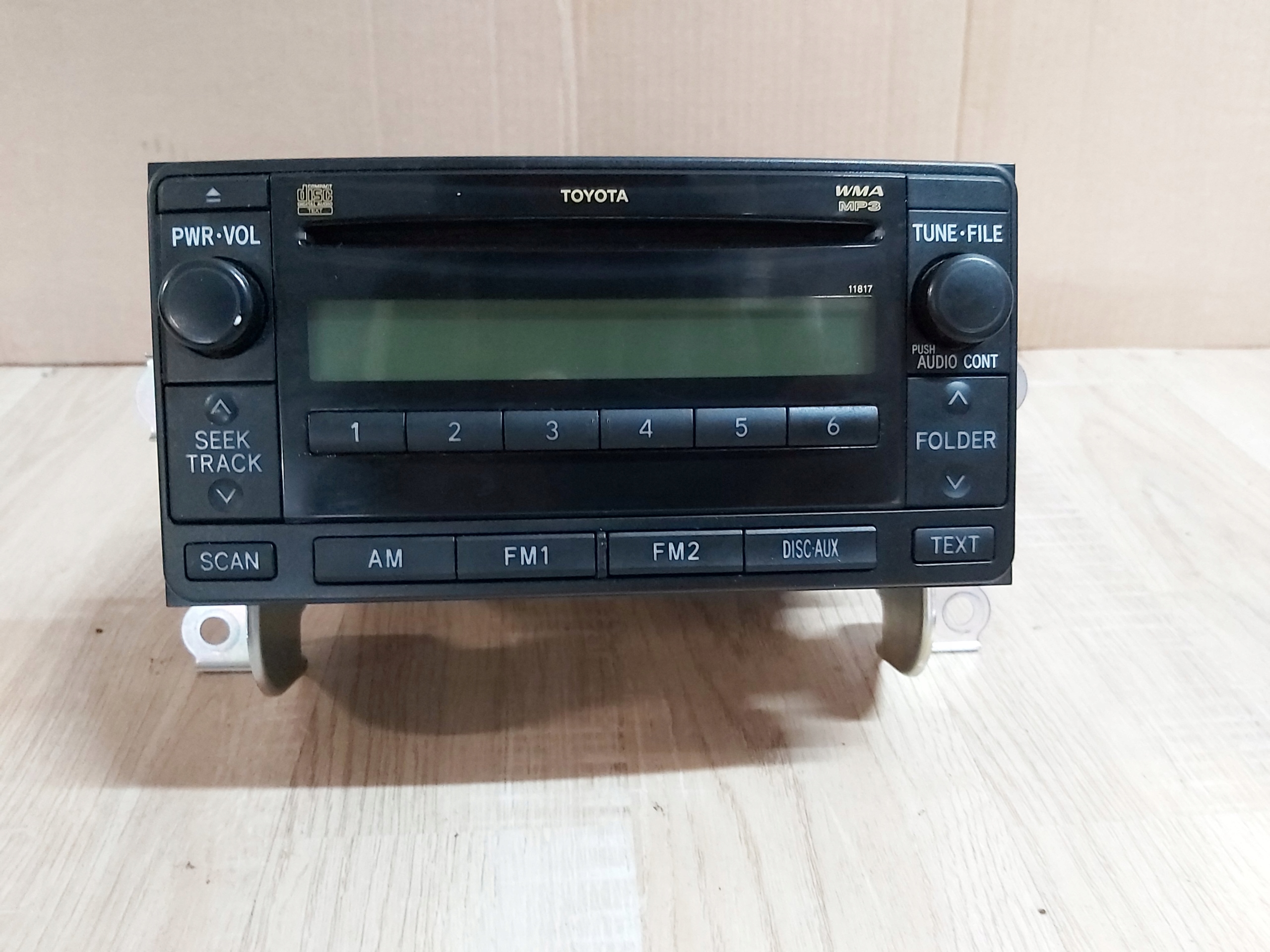 Toyota FJ Cruiser радіо CD оригінал 86120-35400