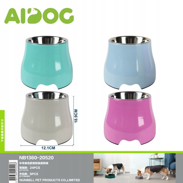 Levně Vyvýšená miska pro psa, snadné krmení mazlíčka