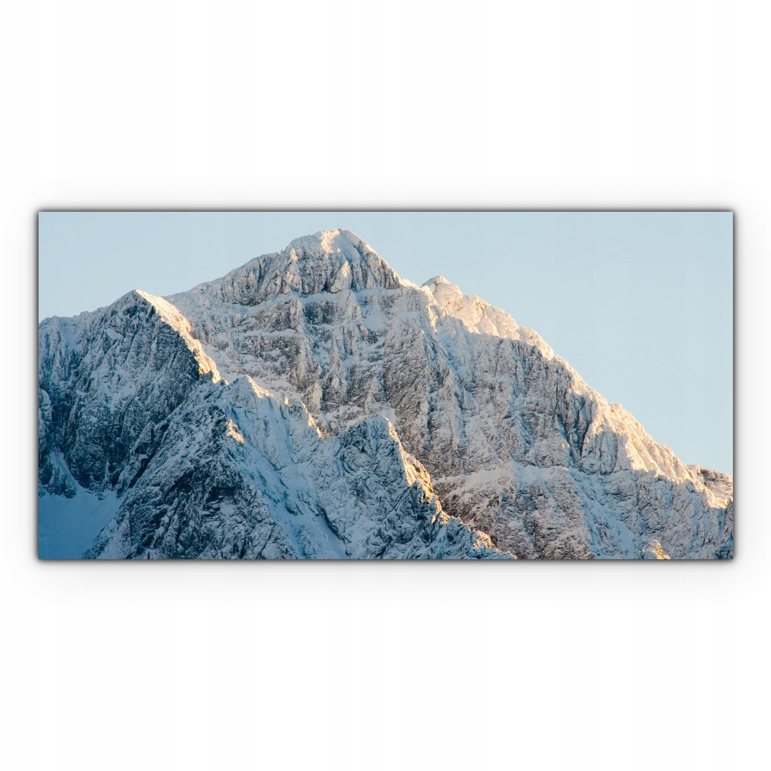 

Obraz na płótnie z foto 140x70 Góry Zachód Słońca