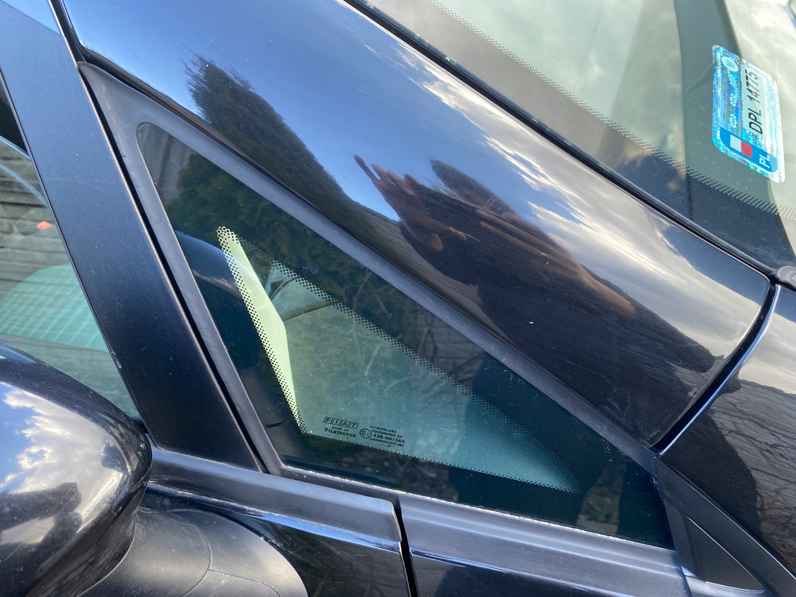 Fiat Grande Punto 05-12 window bodywork side front right
