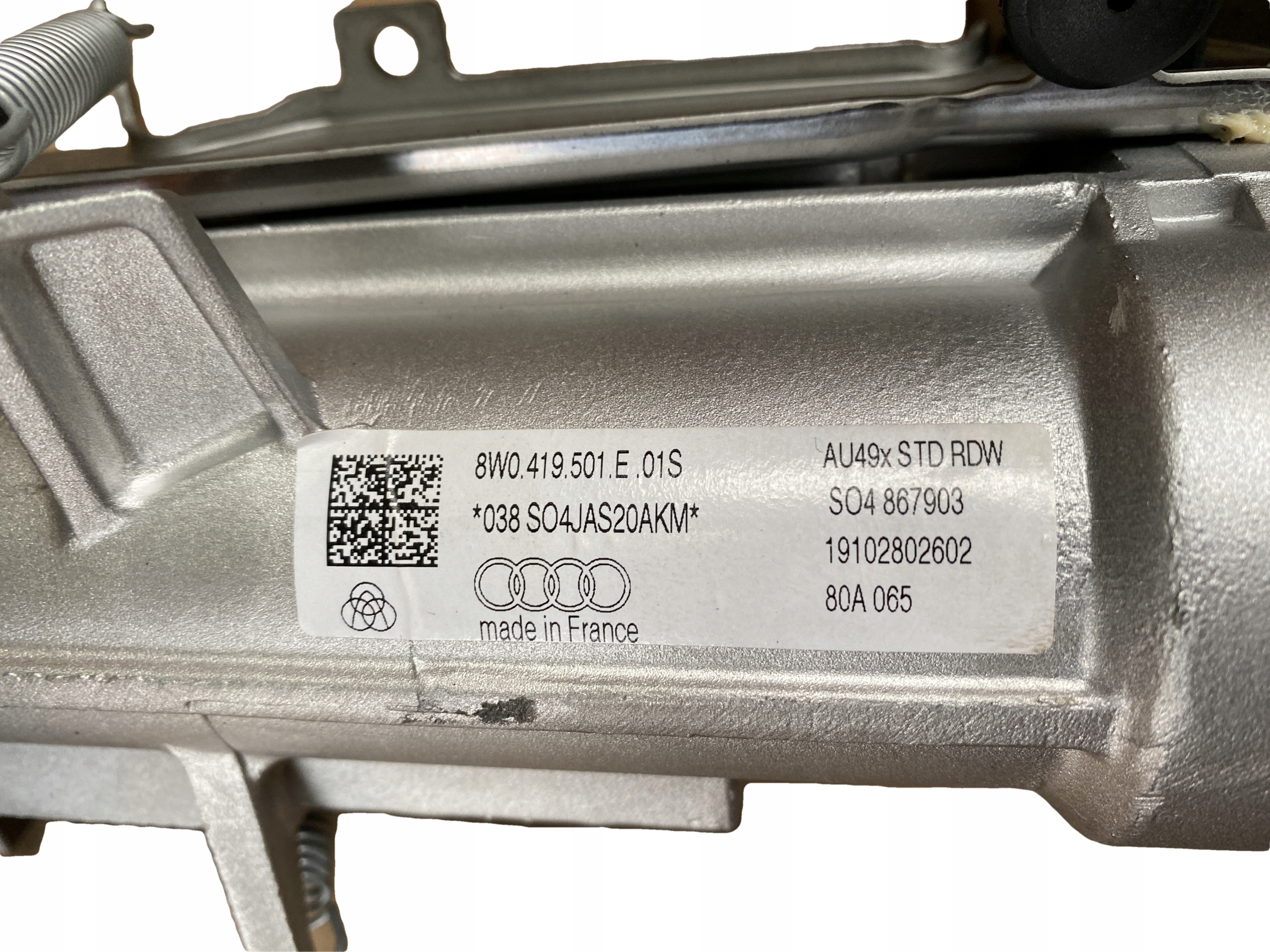 AUDI A4 A5 8W B9 steering wheel rod 8W0419501E