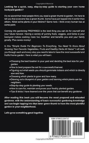 Ruth, K.M Growing A Plentiful Garden In Your Backyard: Simple Guide For Beg Język publikacji angielski