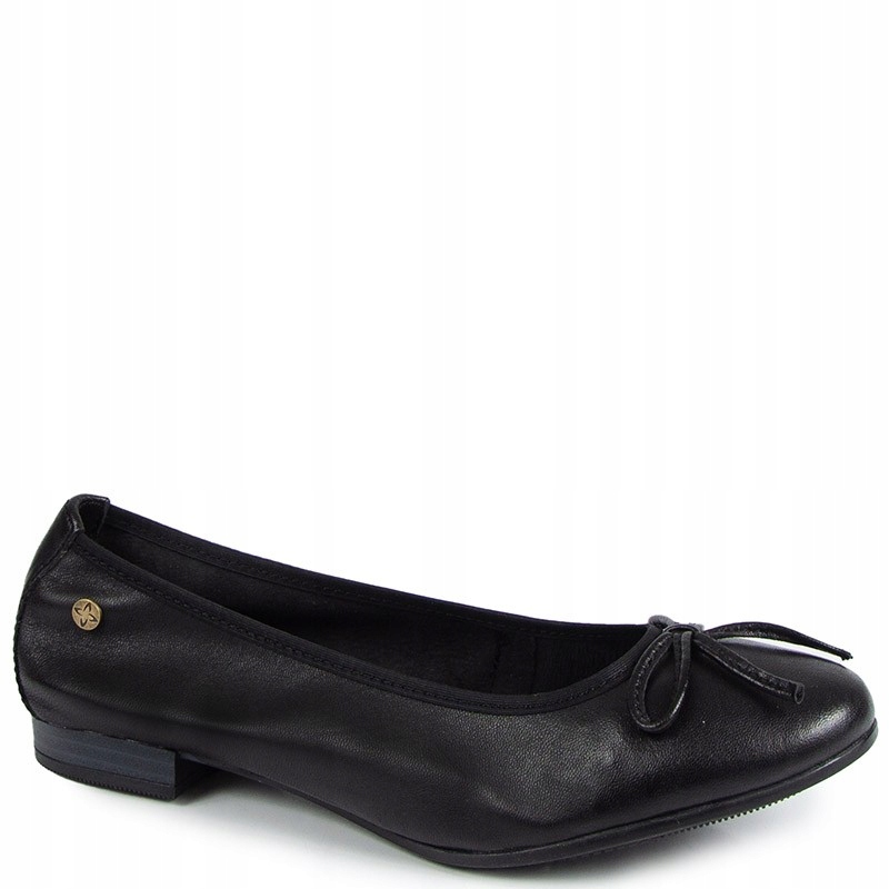 Maciejka P6800-01/00-0 Černé Kožené Baleríny 36