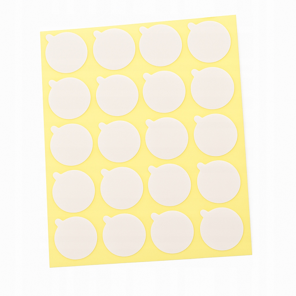 Pěnová kolečka pro přilepení knotu 19 mm 2000 ks Sisano