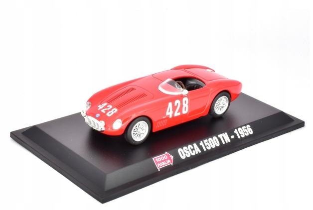 Osca 1500 Tn 1956 No.428 Mille Miglia 1:43 Hachette