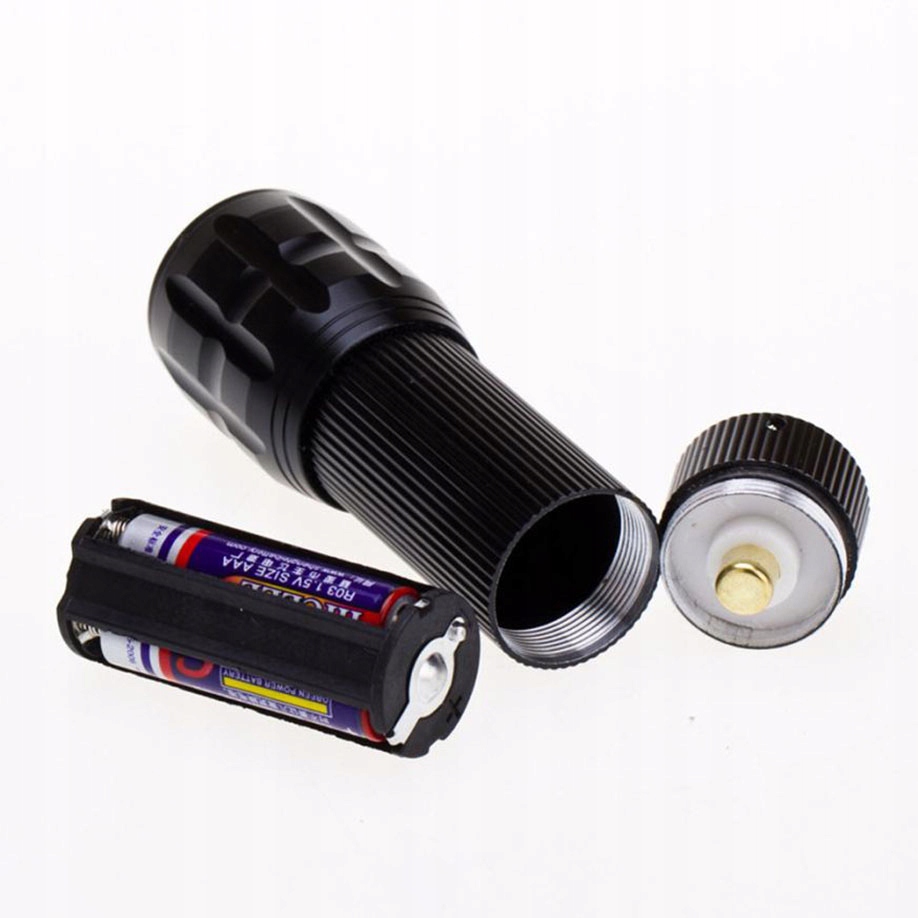 V2 MOCNA LATARKA SZPERACZ LAMPKA ALUM LED ZOOM Źródło światła LED