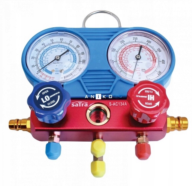 ZESTAW DO NAPELNIANIA KLIMATYZACJI R134A SATRA Producent code S AC134A