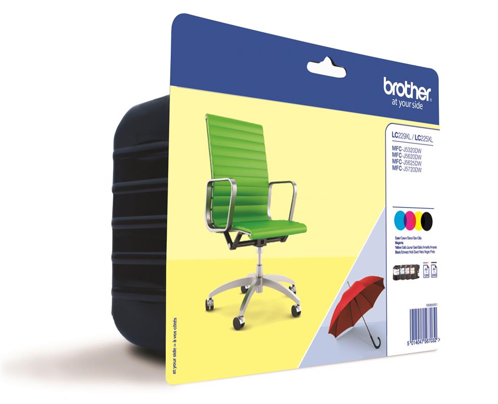 Brother LC-229XL/225XL Valbp originálny