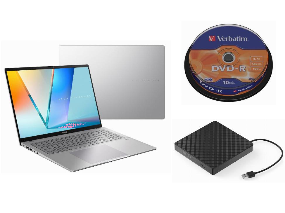 Laptop Asus Windows 11 Home Amd Ryzen Ai Zewnętrzny Napęd DVD 10 Pły