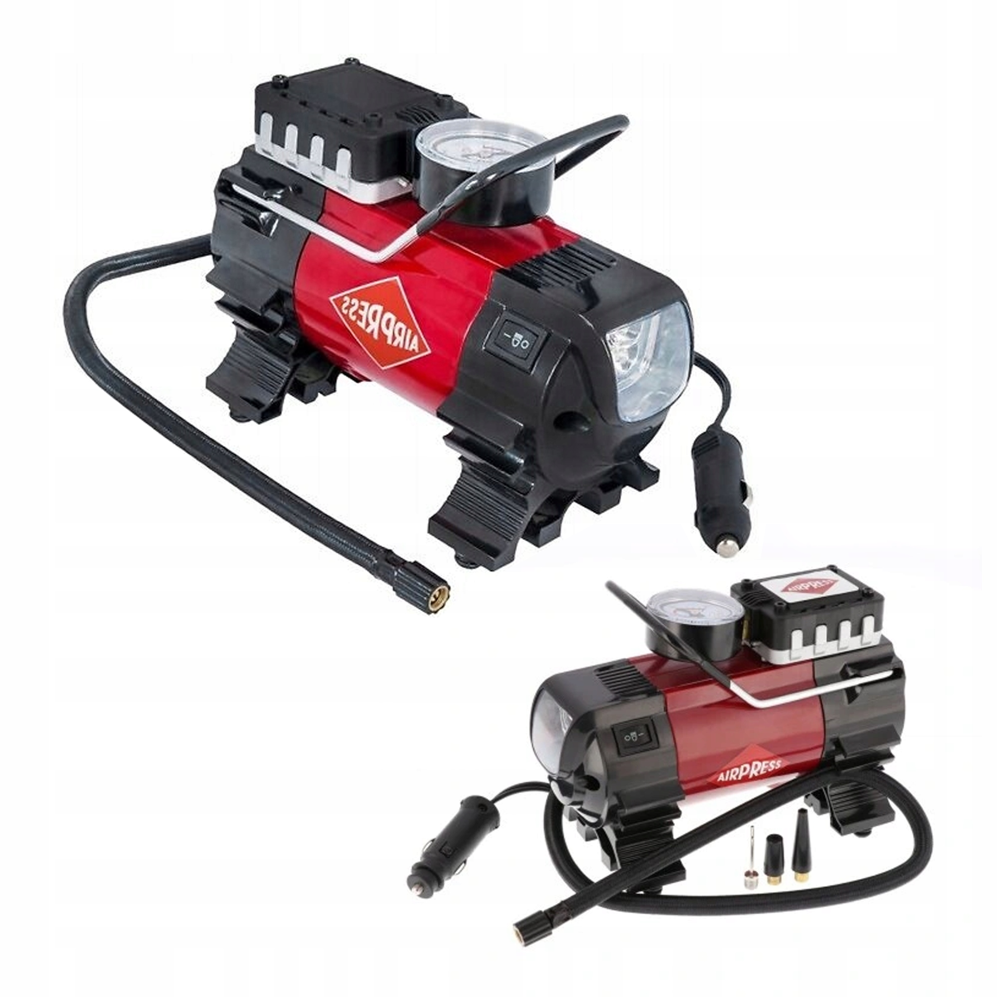 

Mini Kompresor Sprężarka Airpress 12V Z Latarką